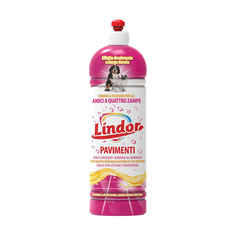 Засіб для миття підлоги Lindor Чотирилапі друзі, 900 мл